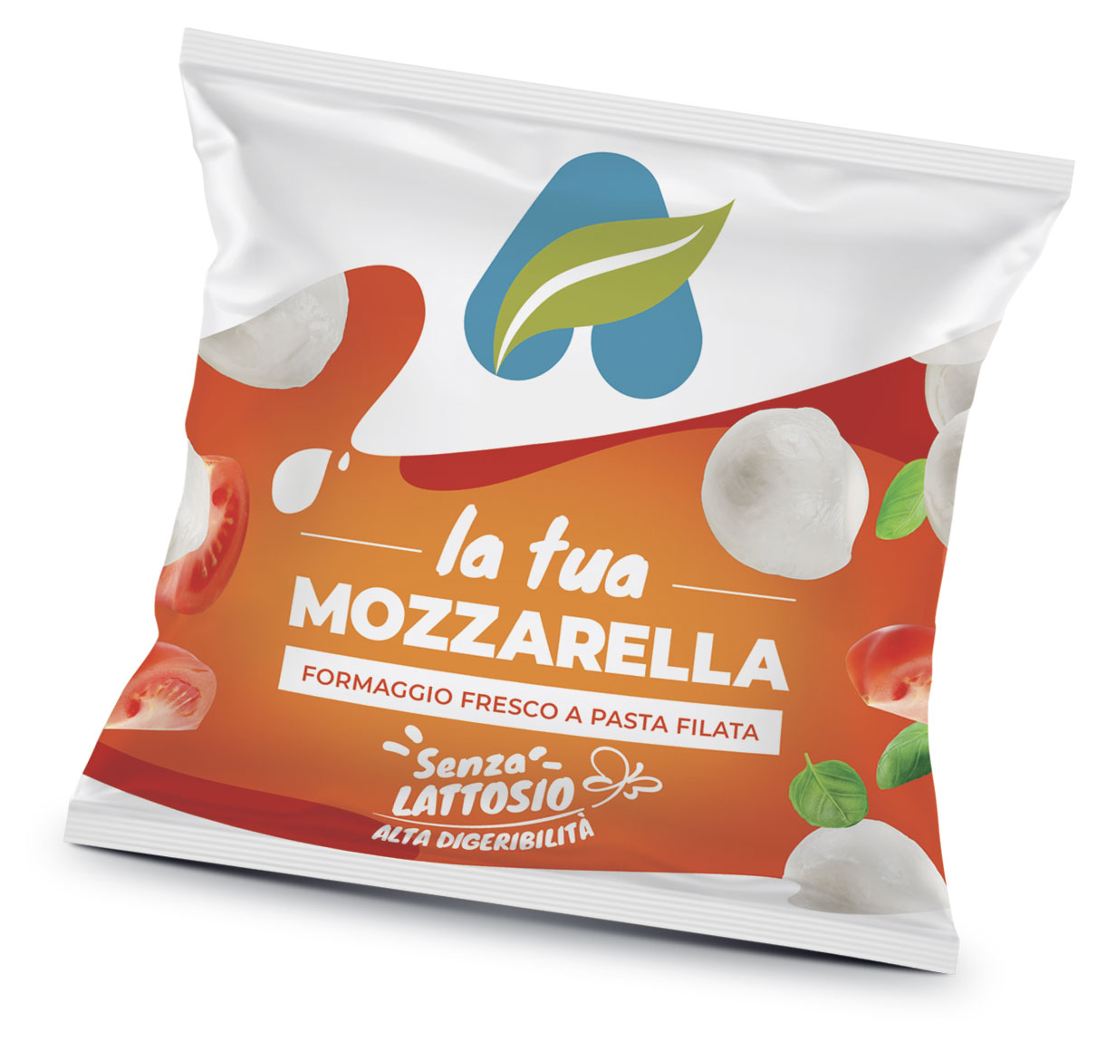 Centrale del Latte di Alessandria e Asti Packaging Mozzarella senza lattosio