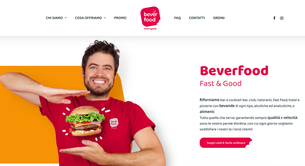 Beverfood Sito Web