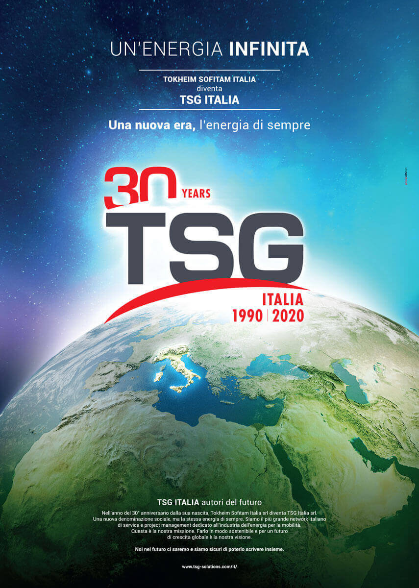 TSG Campagna Stampa Charge 30 anni